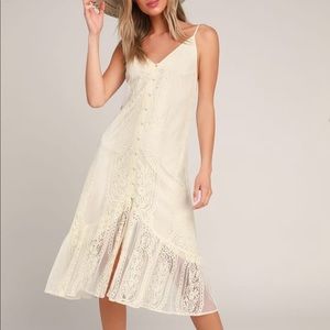 NWT Lulus boho dress , medium